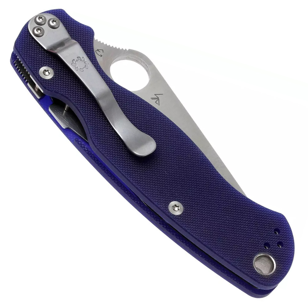 Spyderco C81GPDBL2 Para Military 2 Dark Blue CPM S110V  4