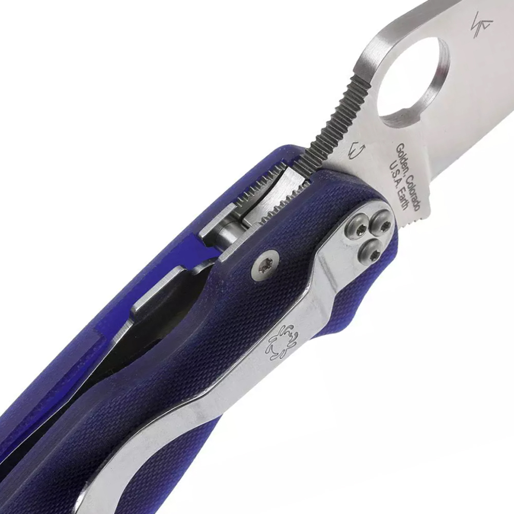 Spyderco C81GPDBL2 Para Military 2 Dark Blue CPM S110V  6