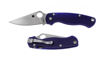 Spyderco C81GPDBL2 Para Military 2 Dark Blue CPM S110V 