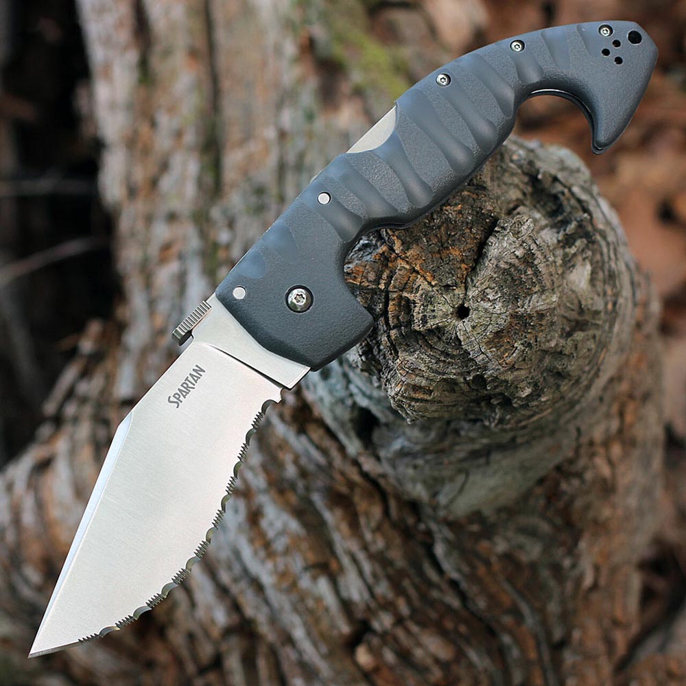 Cold Steel Spartan Serrated Lockback CS21SS 3