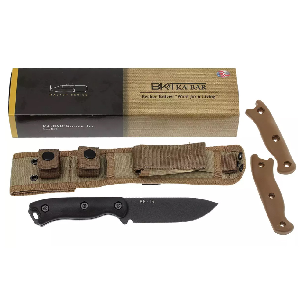 KA-BAR BK16 Short Becker Drop Point 9