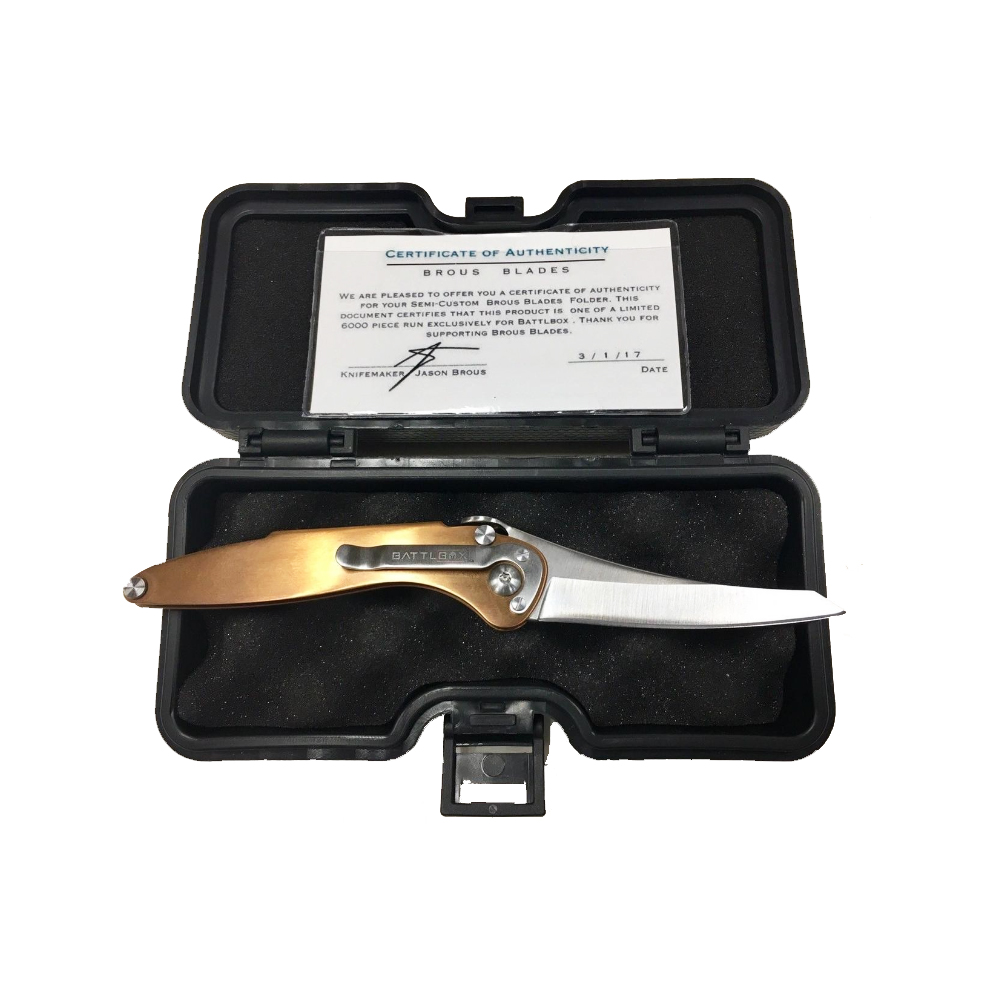 Brous Blades Minikami Folder LE 3