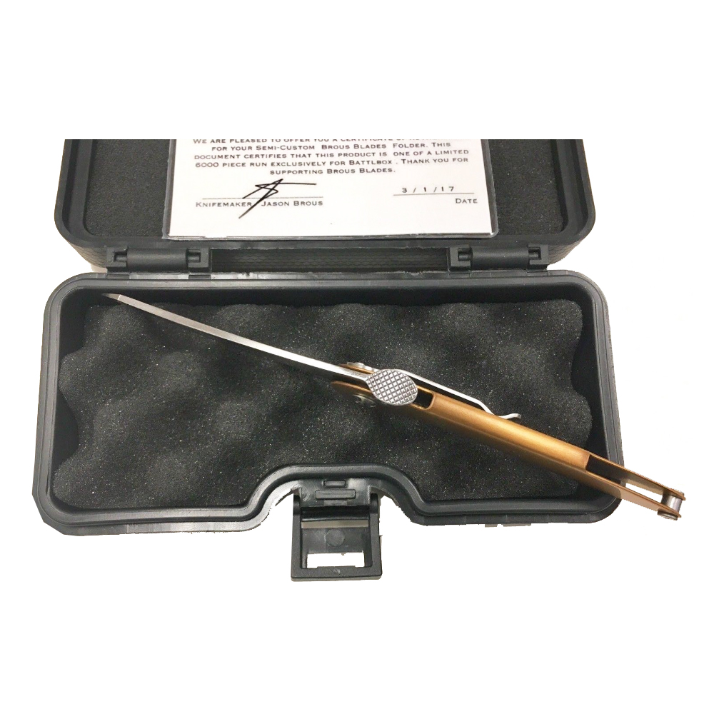 Brous Blades Minikami Folder LE 6