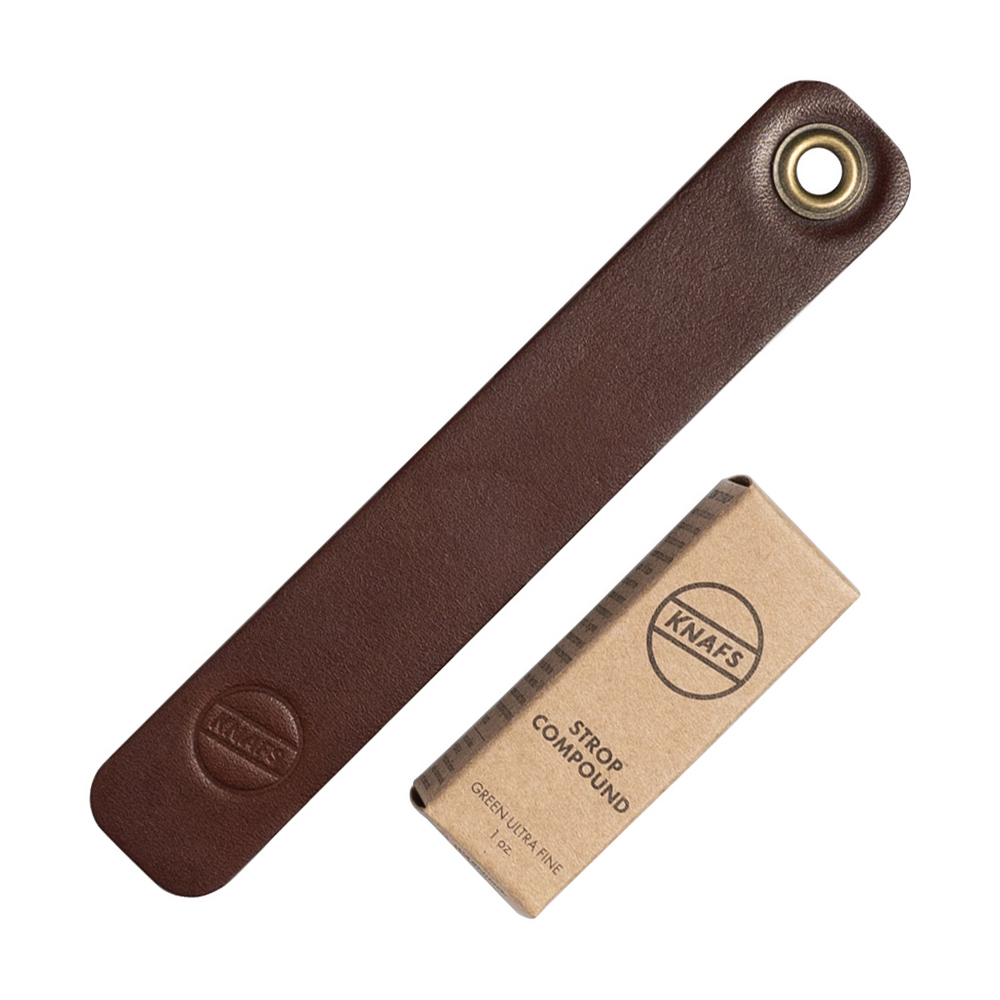 Кожен строп и паста Knafs Co. Leather Strop and Compound 2