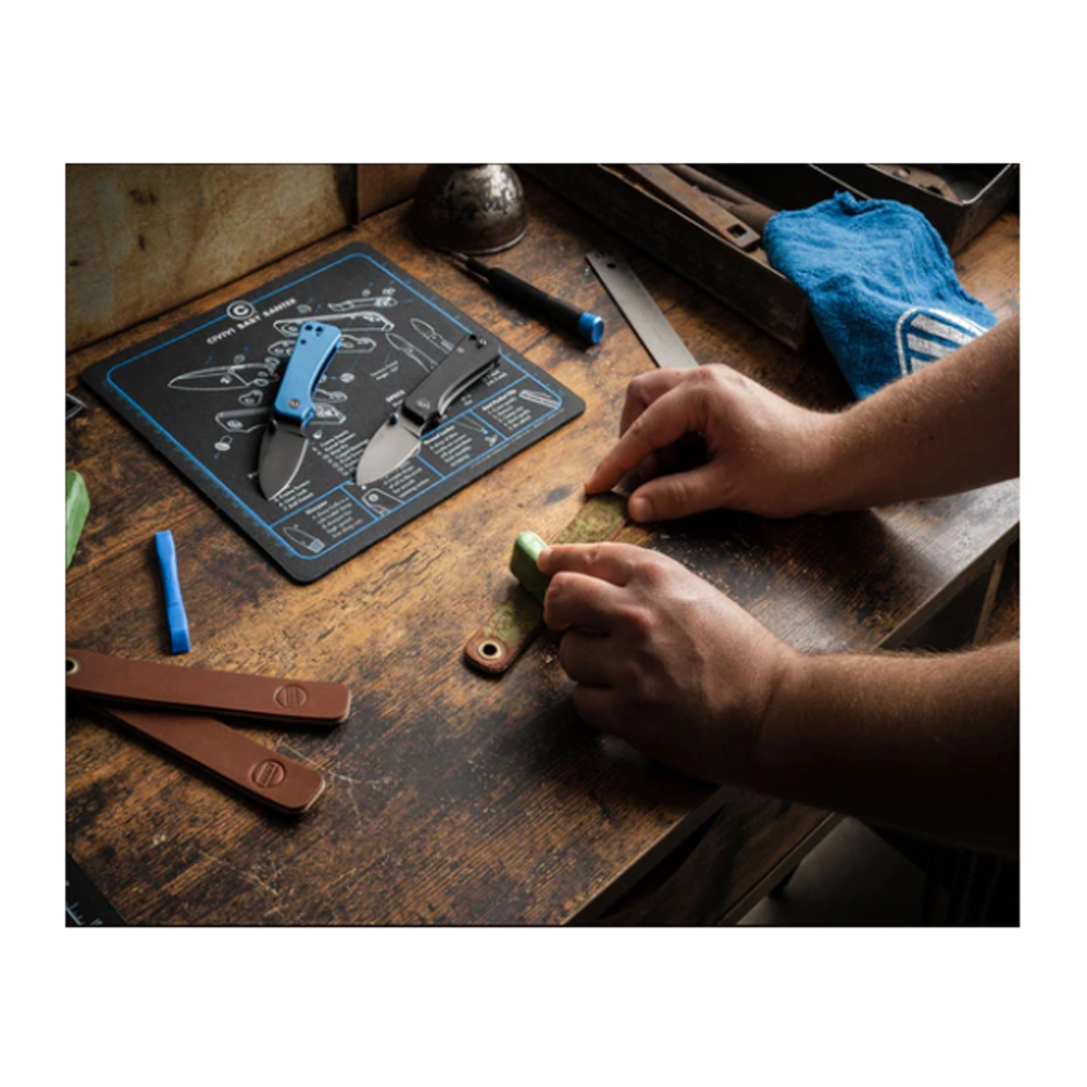 Кожен строп и паста Knafs Co. Leather Strop and Compound 4