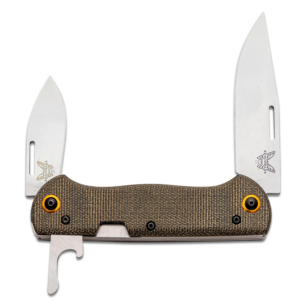 Benchmade Weekender 317-1 Slipjoint OD Micarta 2
