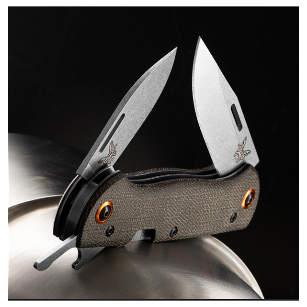 Benchmade Weekender 317-1 Slipjoint OD Micarta 8