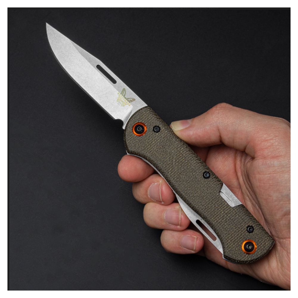 Benchmade Weekender 317-1 Slipjoint OD Micarta 9