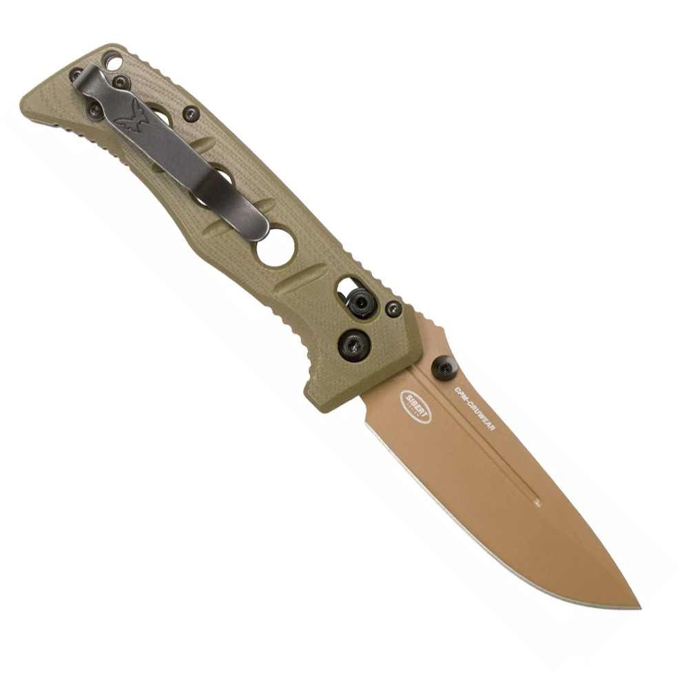 Benchmade 273FE-2 Sibert Mini Adamas OD Green G10 Flat Earth 2