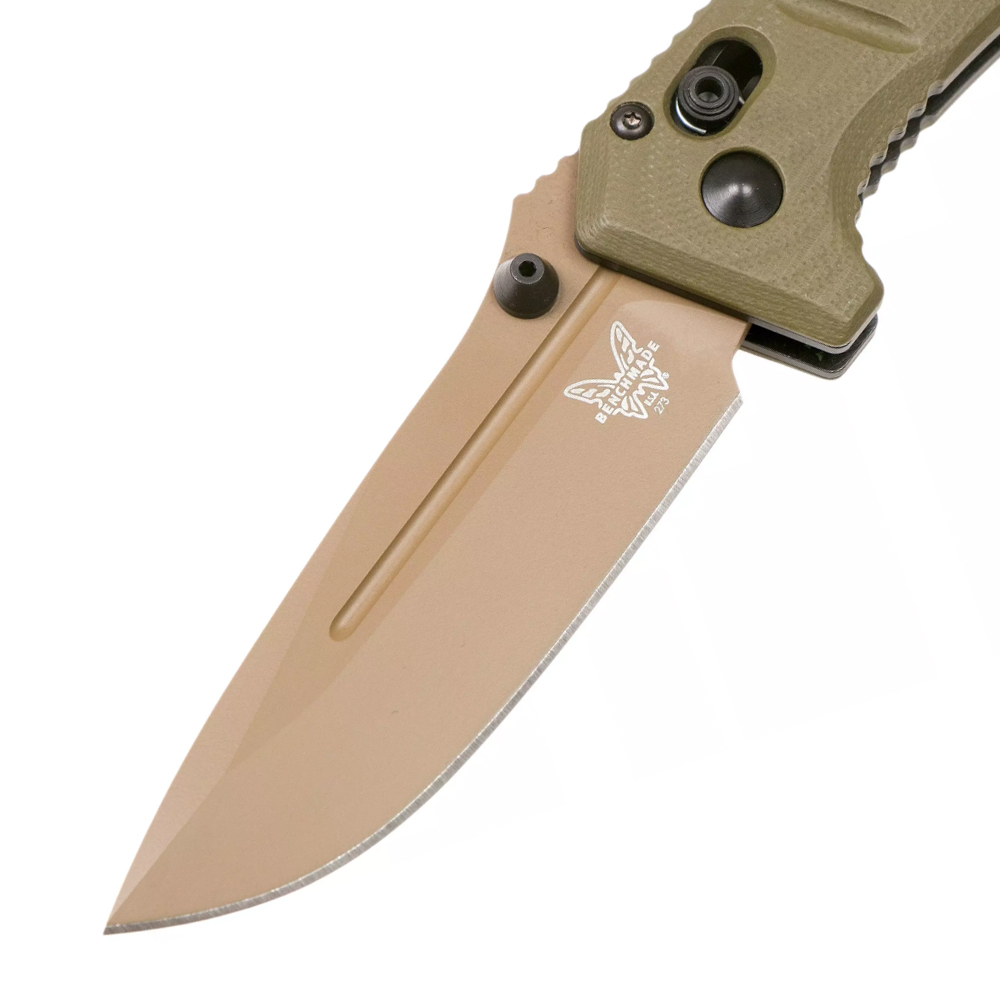 Benchmade 273FE-2 Sibert Mini Adamas OD Green G10 Flat Earth 3