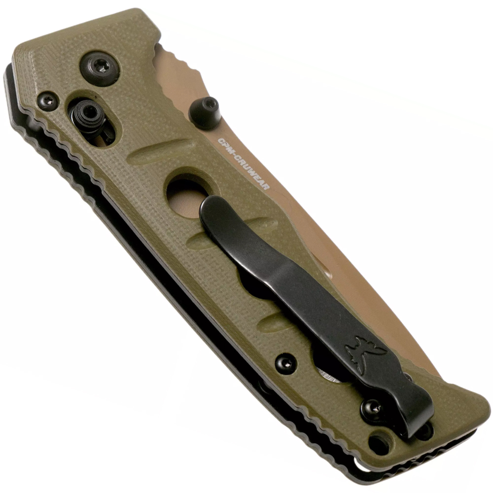 Benchmade 273FE-2 Sibert Mini Adamas OD Green G10 Flat Earth 4