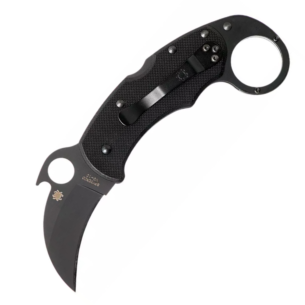 Spyderco Karahawk Black Karambit C170GBBKP 1