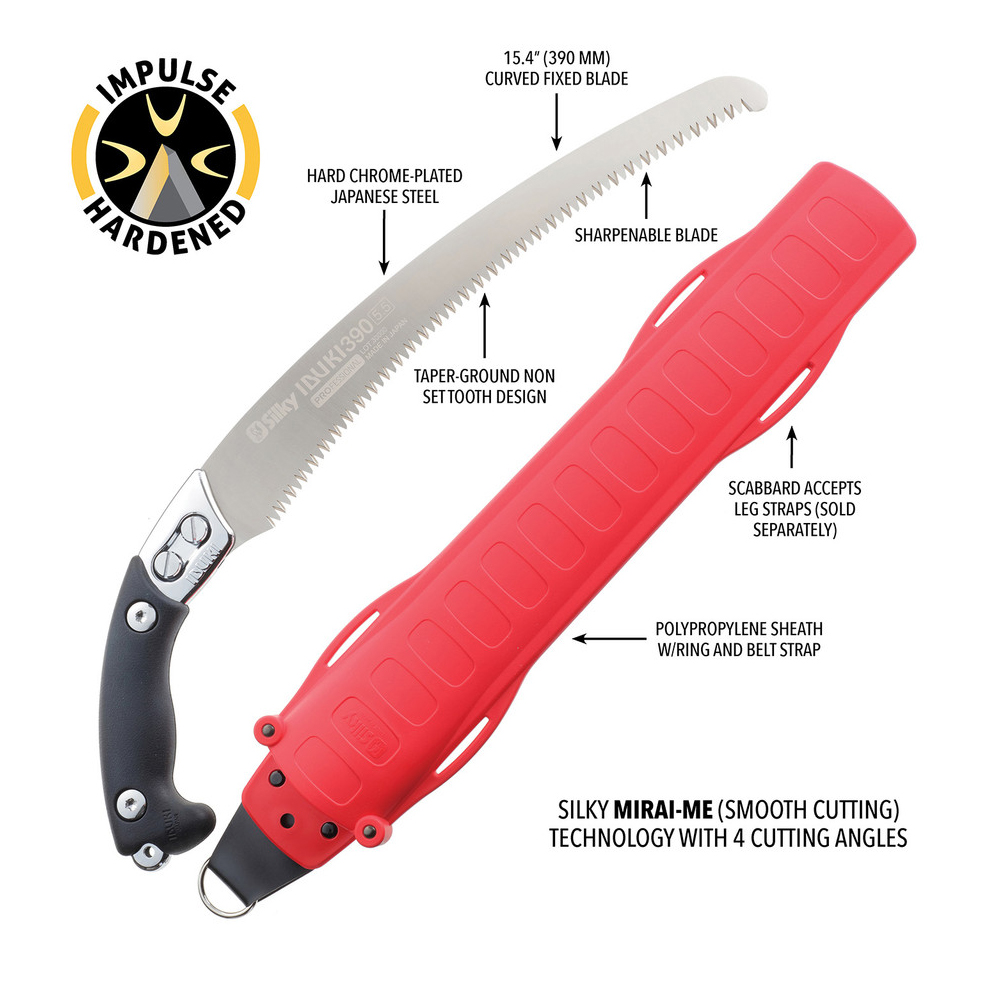 Трион SILKY IBUKI 390 HAND SAW 3