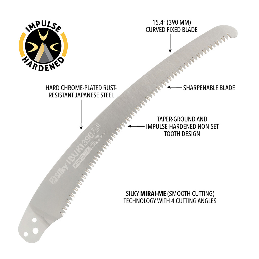 Трион SILKY IBUKI 390 HAND SAW 4