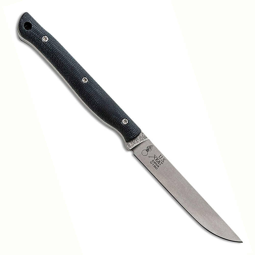 White River Exodus 3 Black Canvas Micarta 2