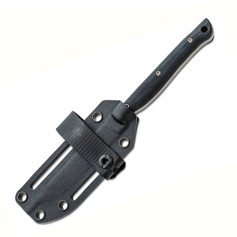 White River Exodus 3 Black Canvas Micarta 4