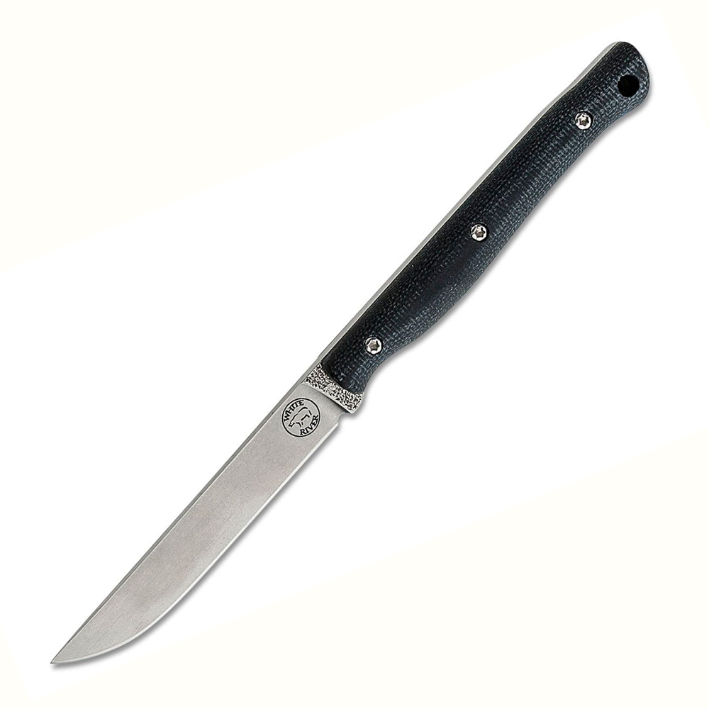 White River Exodus 3 Black Canvas Micarta 1