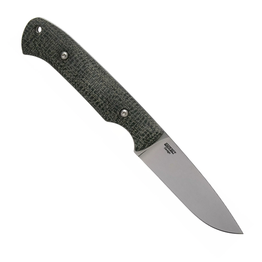 White River Hunter Black Burlap Micarta 2