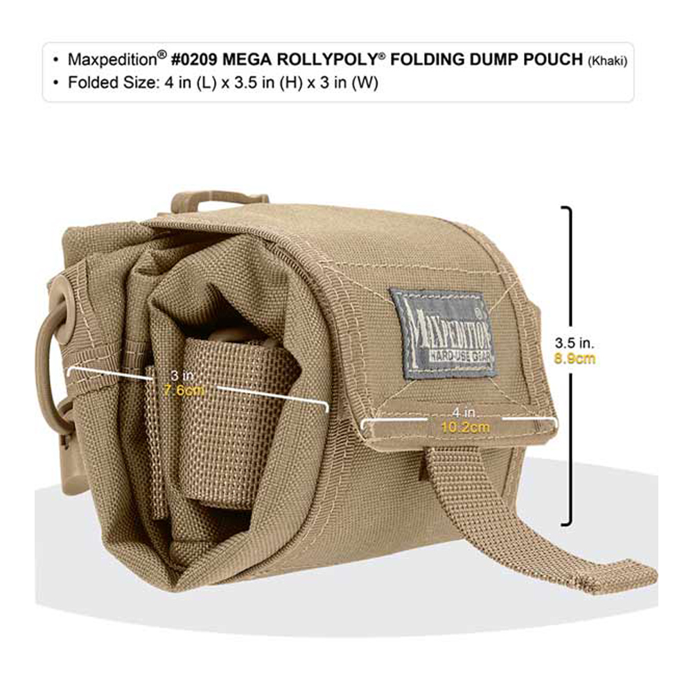 Maxpedition Mega Rollypoly Folding Pouch  2