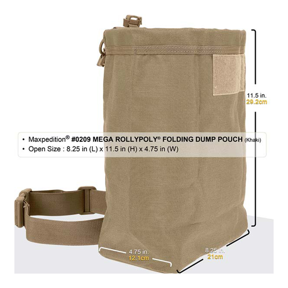 Maxpedition Mega Rollypoly Folding Pouch  5