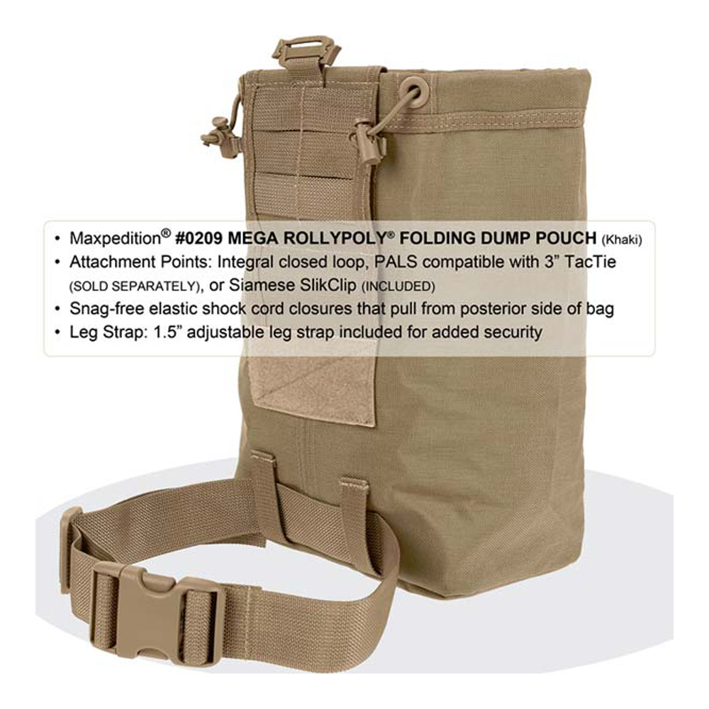 Maxpedition Mega Rollypoly Folding Pouch  6