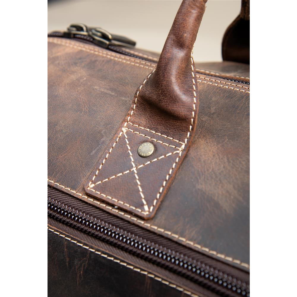 Чанта GILLIS LEATHER TRAVEL BAG TRAFALGAR VINTAGE BROWN 12