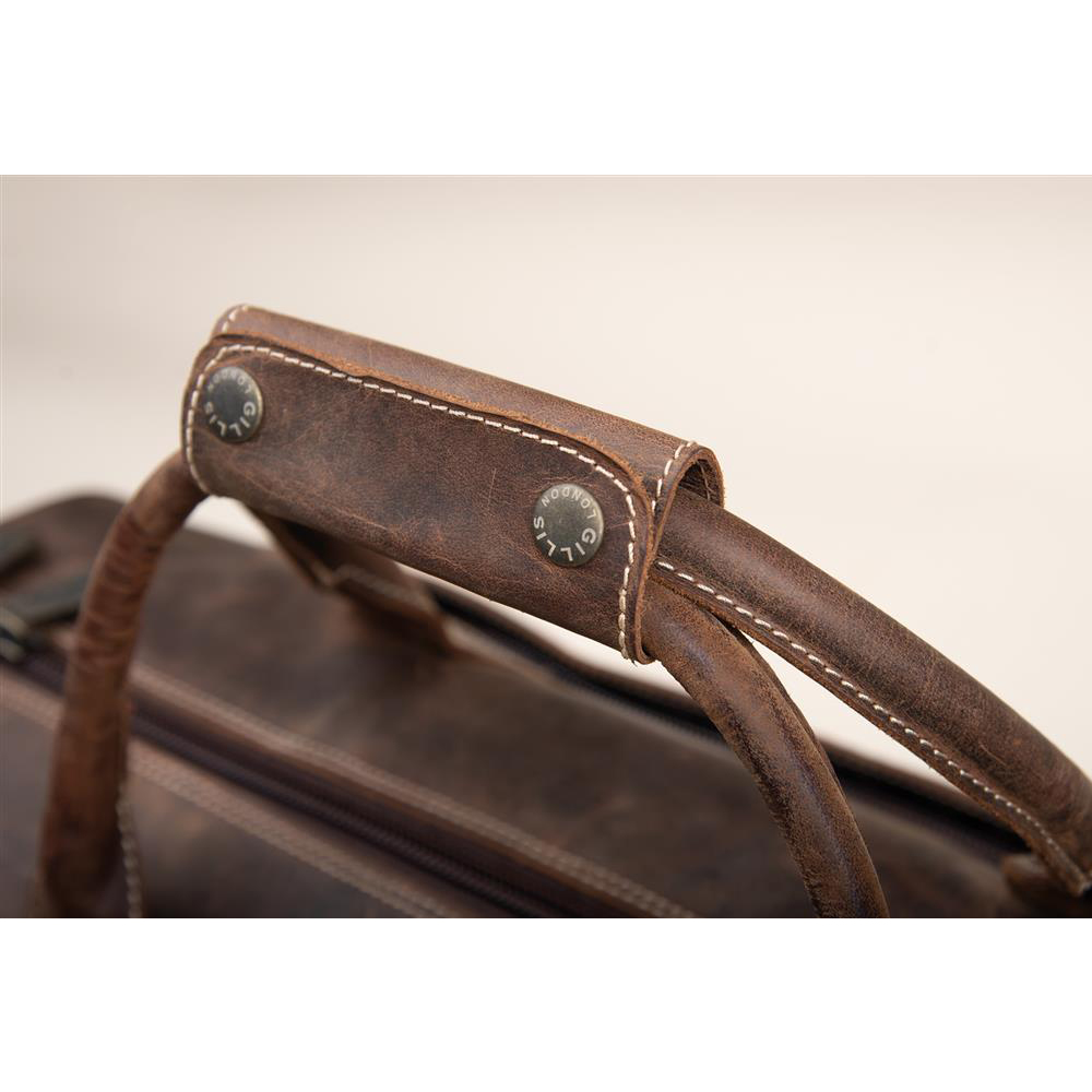 Чанта GILLIS LEATHER TRAVEL BAG TRAFALGAR VINTAGE BROWN 13