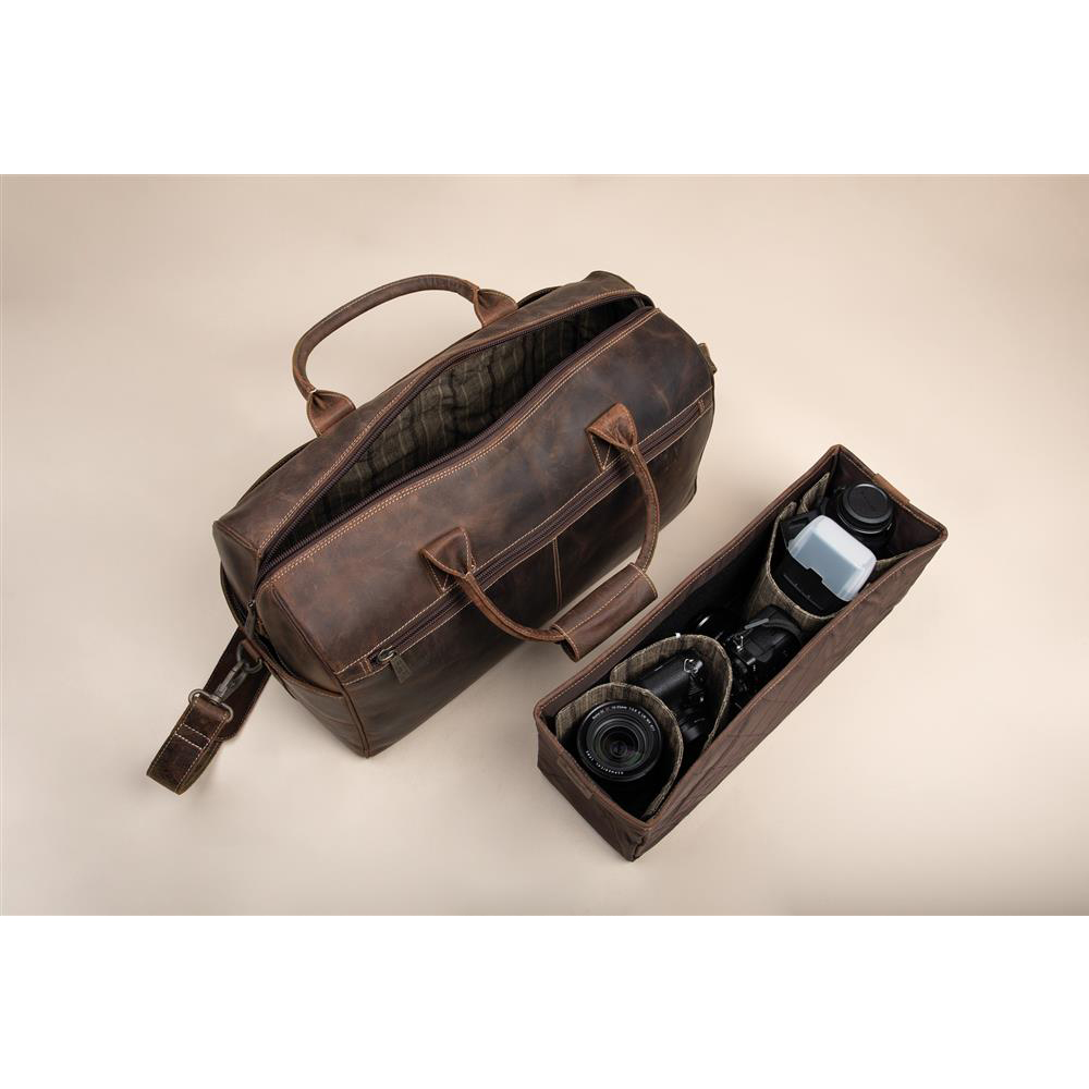 Чанта GILLIS LEATHER TRAVEL BAG TRAFALGAR VINTAGE BROWN 5