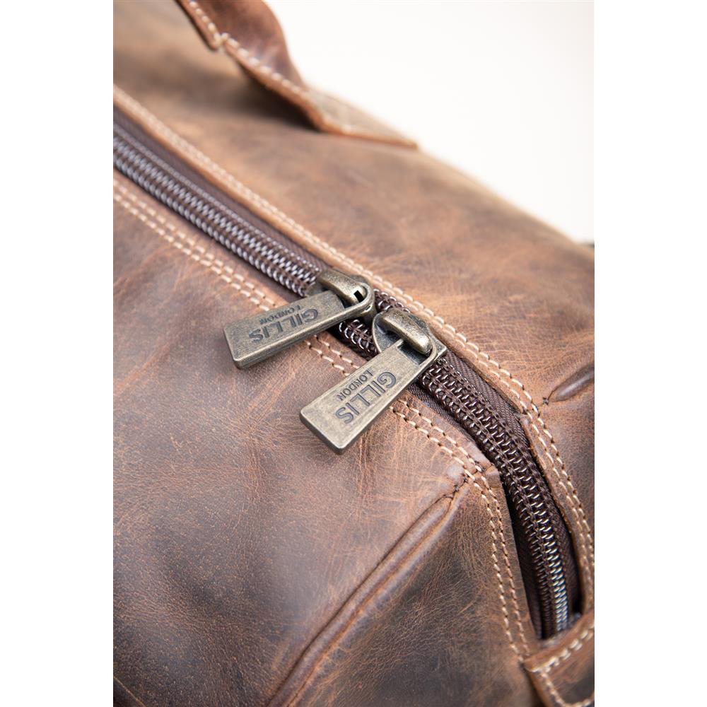 Чанта GILLIS LEATHER TRAVEL BAG TRAFALGAR VINTAGE BROWN 10