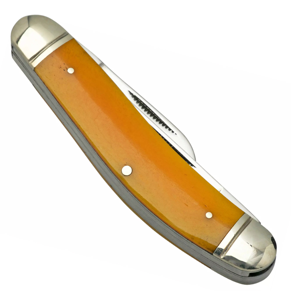 Cold Steel Gentleman's Stockman Yellow FLGSTKMY 6