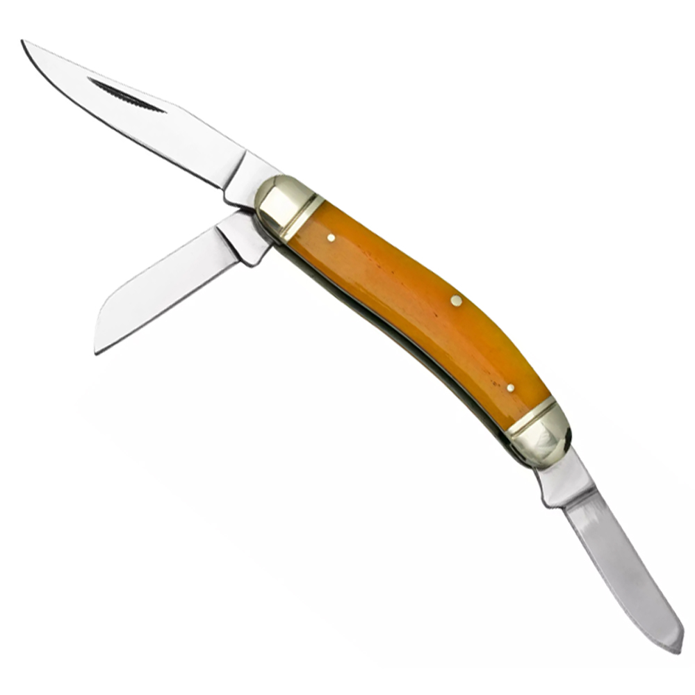 Cold Steel Gentleman's Stockman Yellow FLGSTKMY 1