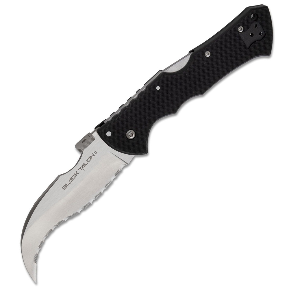 Cold Steel  Black Talon II S35VN Serrated 22BS 1