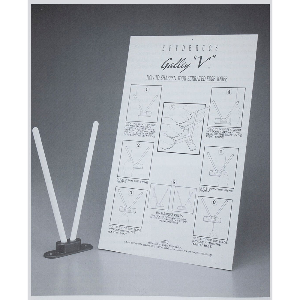 Точило Spyderco 600F Galley-V Easy-to-Use Sharpening System  5