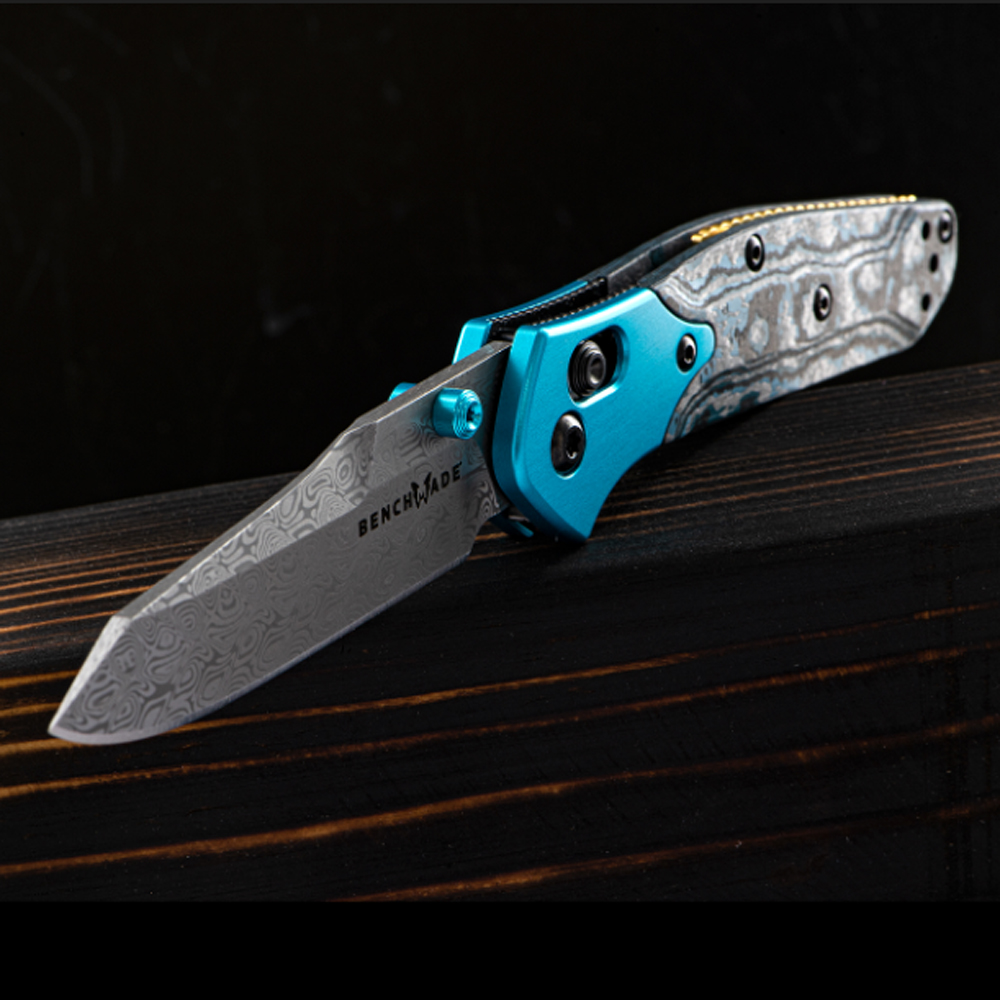 Benchmade Gold Class Mini Osborne Aegir Damasteel 945-221 7