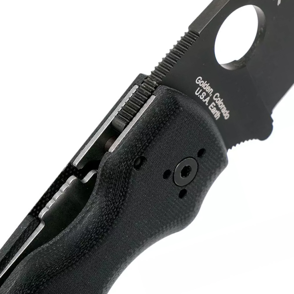 Spyderco Shaman Black C229GPBK 6