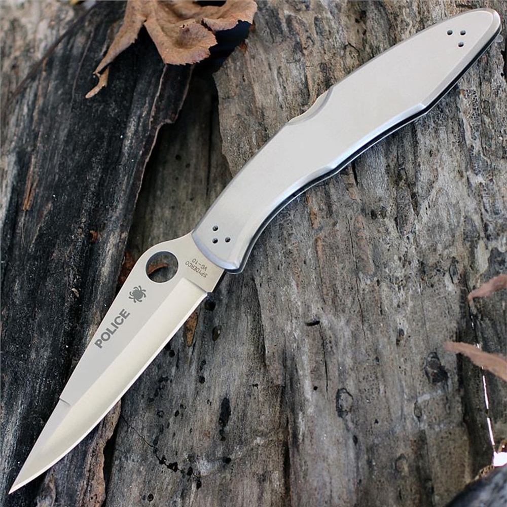 Spyderco Police VG10 Stainless Steel C07P 6