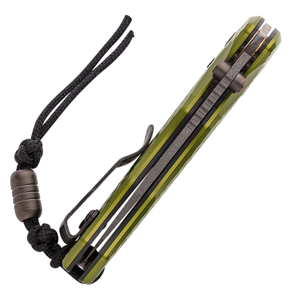 Benchmade 290BK-2 Full Immunity CPM-M4 Flat Woodland Green 5