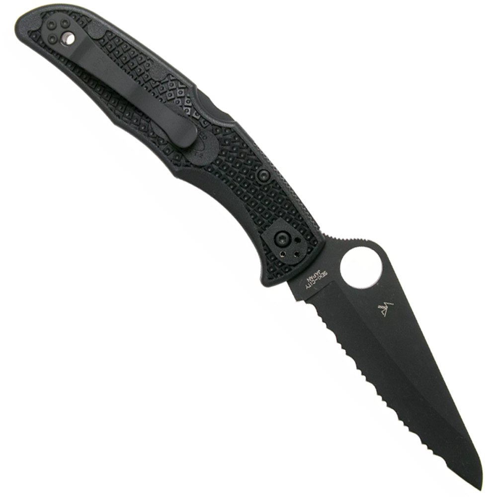 Spyderco Pacific Salt 2 Black C91SBBK2 Serrated 2