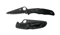 Spyderco Pacific Salt 2 Black C91SBBK2 Serrated