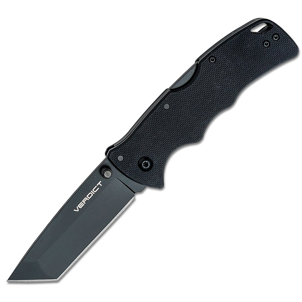 Cold Steel Verdict AUS-10A Black Tanto G10 FLC3T10A 1
