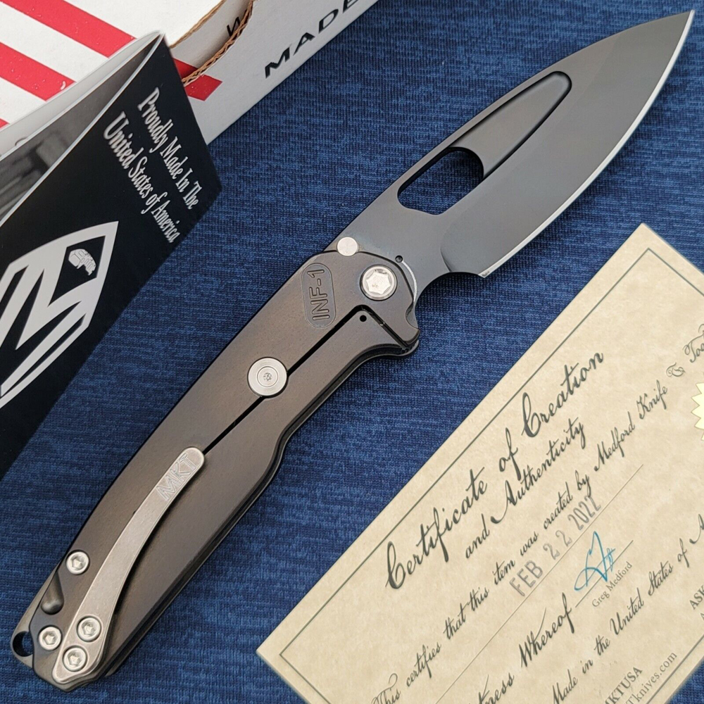 Medford Infraction Framelock S35VN Titanium MD031SP30PV 4