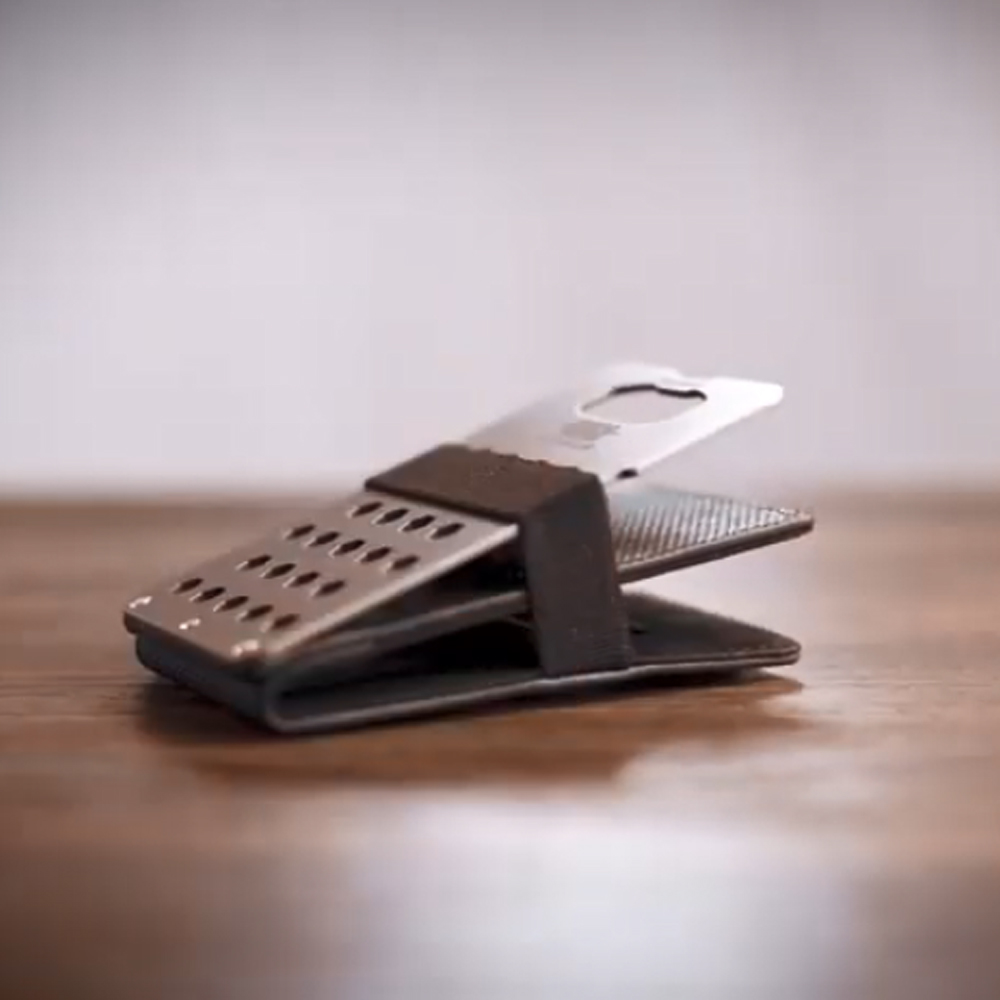 Титаниев портфейл Vargo Titanium Hinge Wallet 6