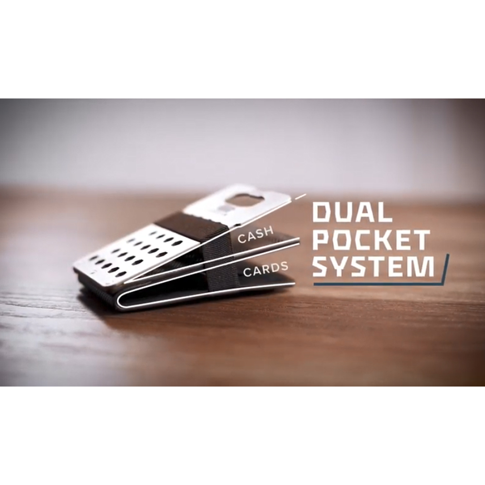 Титаниев портфейл Vargo Titanium Hinge Wallet 7