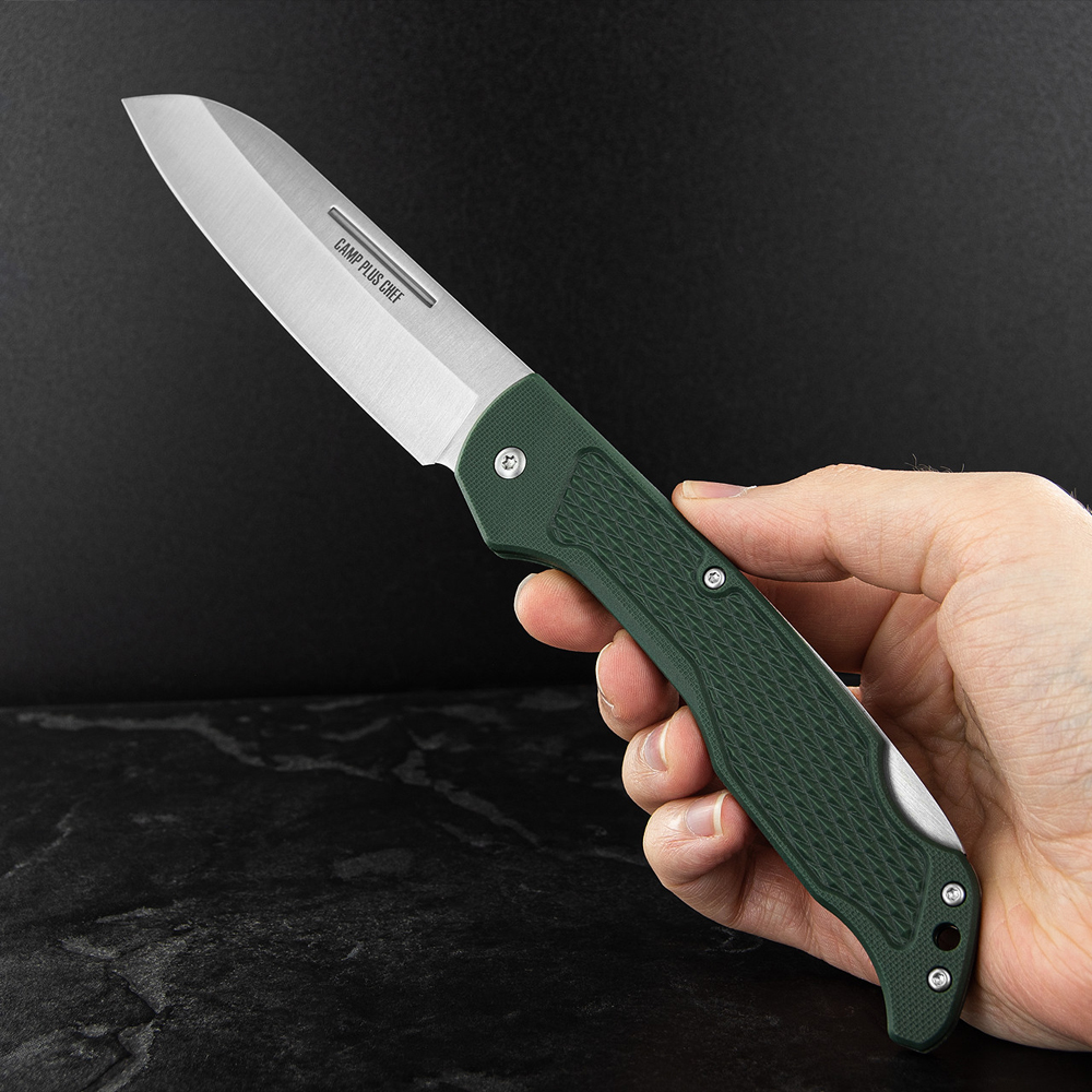 Ontario Camp Plus Folding Chef's Knife ON4300TC 5
