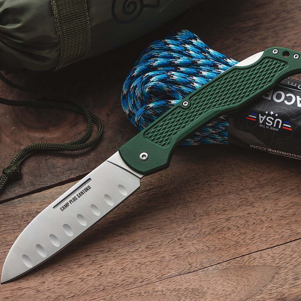 Ontario Camp Plus Folding Santoku ON4305TC 4