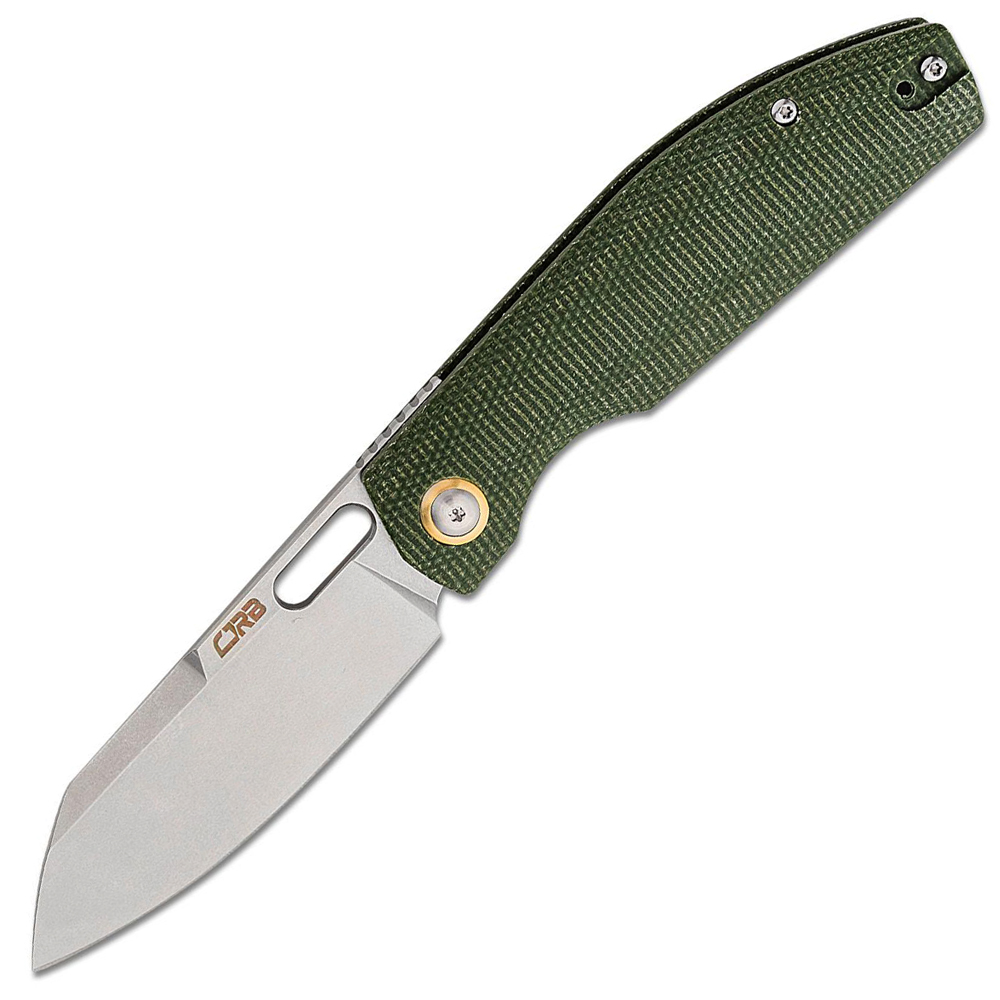 CJRB Ekko AR-RPM9 Green Micarta J1929MGN 1