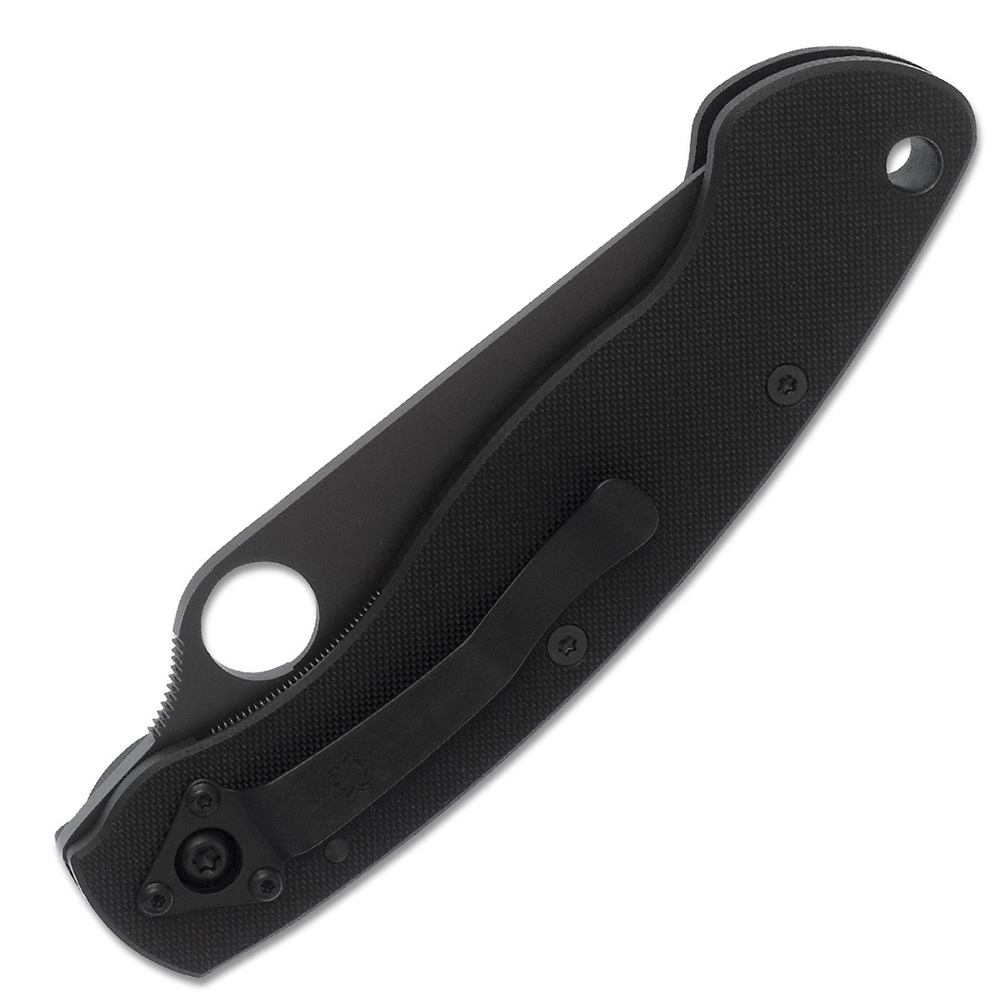 Spyderco C36GPBK Military Black G-10 3