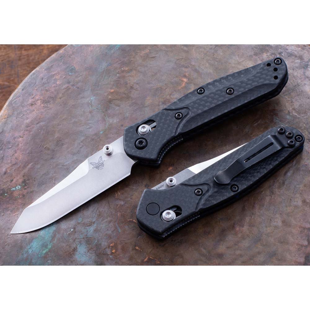Benchmade 945-2 Mini Osborne S90V Carbon Fiber 6