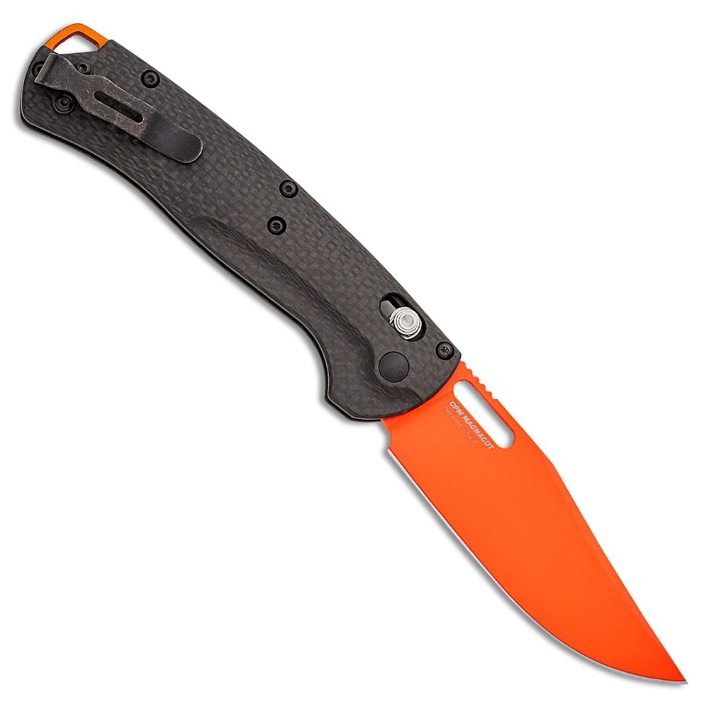 Benchmade Taggedout 15535OR-01 CPM-MagnaCut Carbon Fiber 2