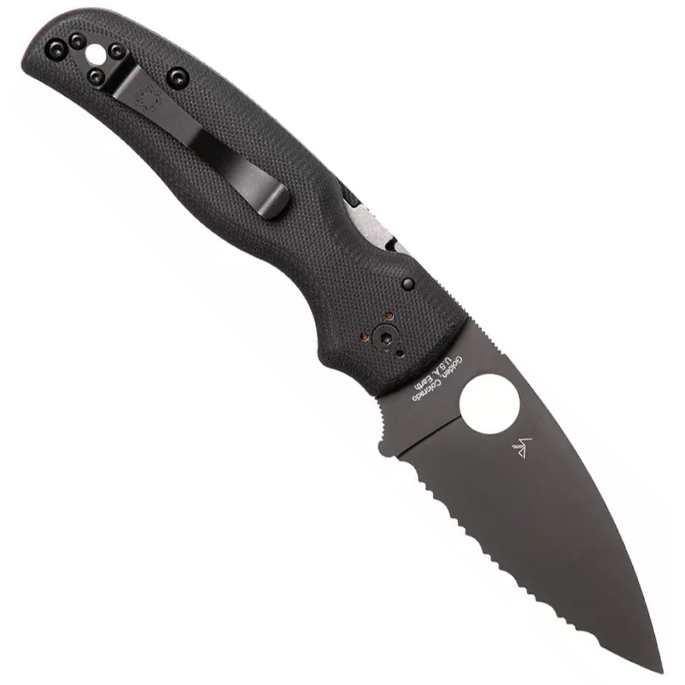 Spyderco Shaman SpyderEdge Black C229GSBK 2